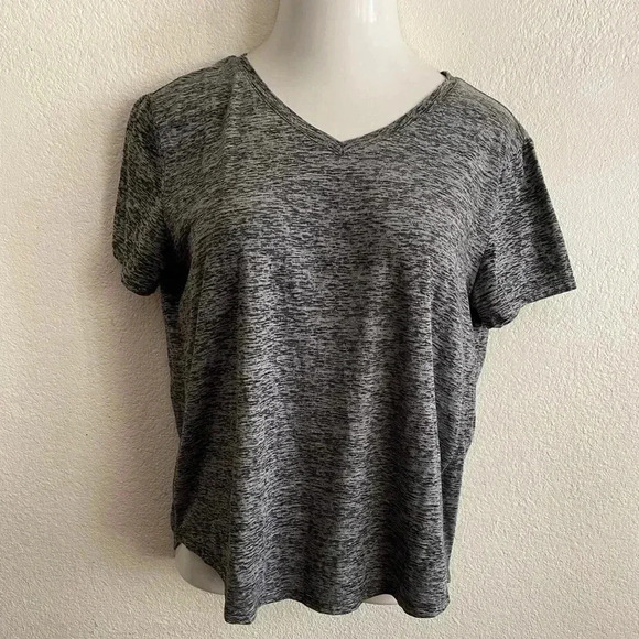 💥Tek Gear Dry Tek Grey Top L - Picture 3 of 7